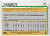 #201 Marcus Semien Oakland Athletics 2019 Topps Series 1 Baseball