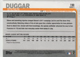 #190 Steven Duggar San Francisco Giants RC 2019 Topps Series 1 Baseball