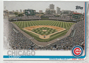 #197 Chicago Cubs Stadium 2019 Topps Series 1 Baseball