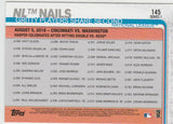 #145 NL Nails Gritty Players Share Second 2019 Topps Series 1 Baseball