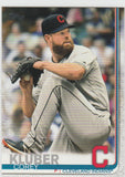 #336 Corey Kluber Cleveland Indians 2019 Topps Series 1 Baseball