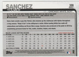 #308 Yolmer Sanchez Chicago White Sox 2019 Topps Series 1 Baseball