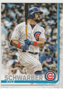 #349 Kyle Schwarber Chicago Cubs 2019 Topps Series 1 Baseball