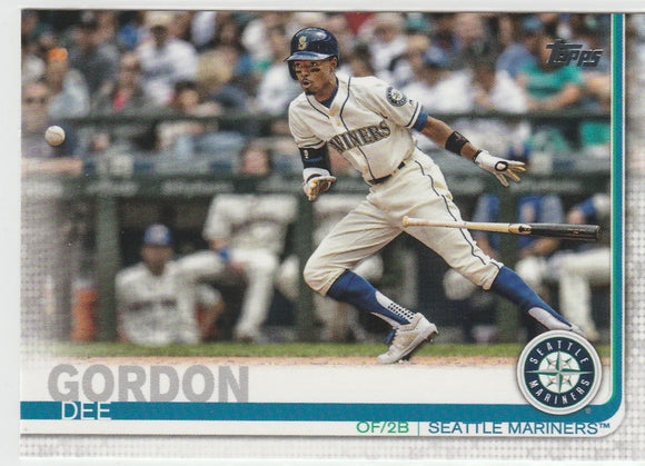 #292 Dee Gordon Seattle Mariners 2019 Topps Series 1 Baseball