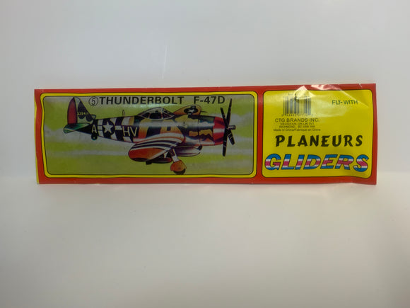 #5 Thunderbolt F-47D Flying Gliders Planeurs Toy Plane