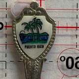 Puerto Rico Palm Trees Souvenir Spoon NN