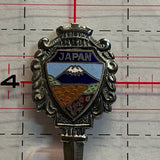 Japan Mountain Scene Souvenir Spoon NO