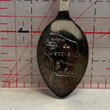 Wisconsin State Native warrior Souvenir Spoon NO