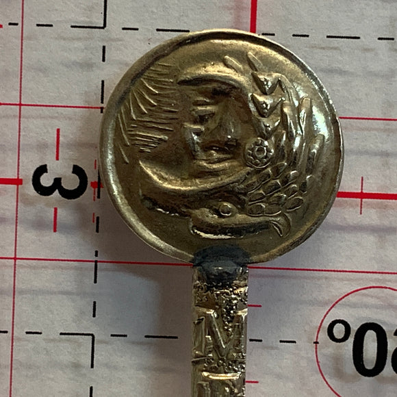 Mexico Mayan Calender Souvenir Spoon NO