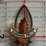 Niagara Falls Canada Maple Leaf Souvenir Spoon NP