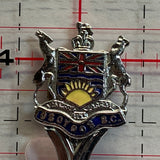 Osoyoos BC Coat of Arms Souvenir Spoon NP