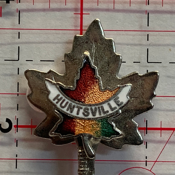 Huntsville Ontario Maple Leaf NR Souvenir Spoon