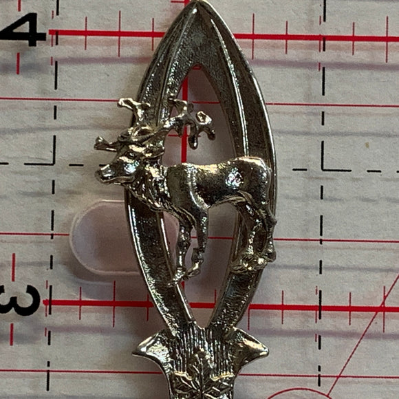 Restoule Ontario Deer NS Souvenir Spoon