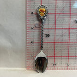June Rose Flower NS Souvenir Spoon
