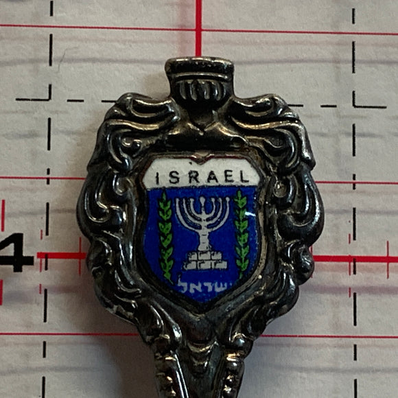 Israel Crest Emblem NT Souvenir Spoon