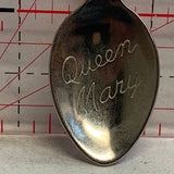 Queen Mary Ship Boat NU Souvenir Spoon