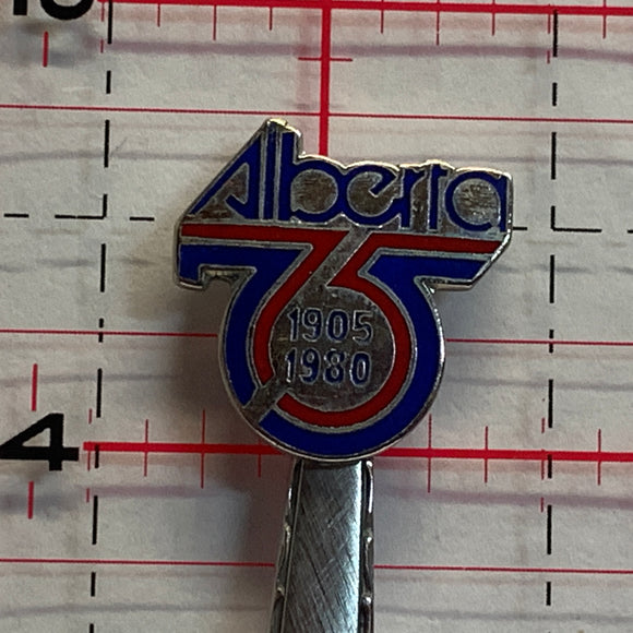 Kiwanis Red Deer 1980 Alberta 75th NV Souvenir Spoon