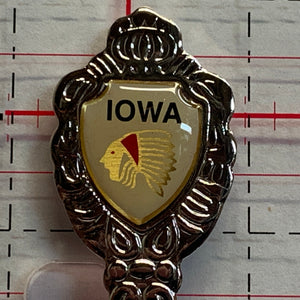 Iowa Native Chief NV Souvenir Spoon