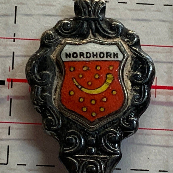 Nordhorn Germany Crest Emblem NW Souvenir Spoon