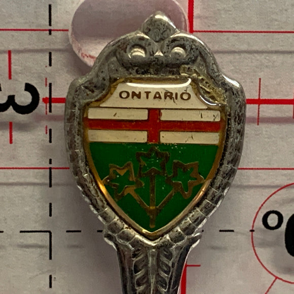 Ontario Flag  NX Souvenir Spoon