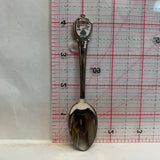 New York Blue Bird Rose Maple Tree NZ Souvenir Spoon