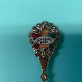 Cold Lake Alta Maple Leaf Alberta Souvenir Spoon