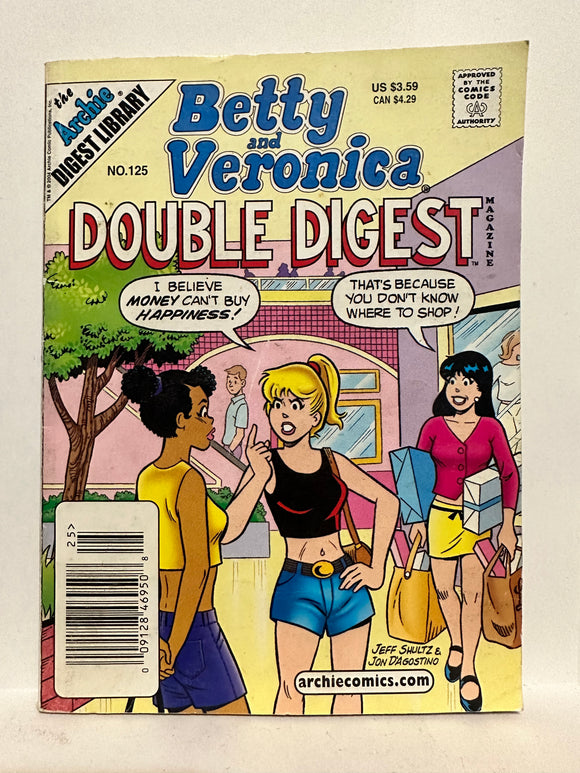 #125 Betty and Veronica Double Digest 2004 Archie Comic Digest