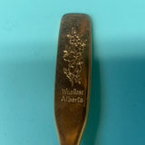 Wild Rose Alberta Flower Souvenir Spoon